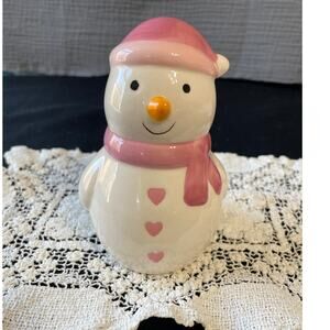 Kids Ceramic Bank Snowgirl